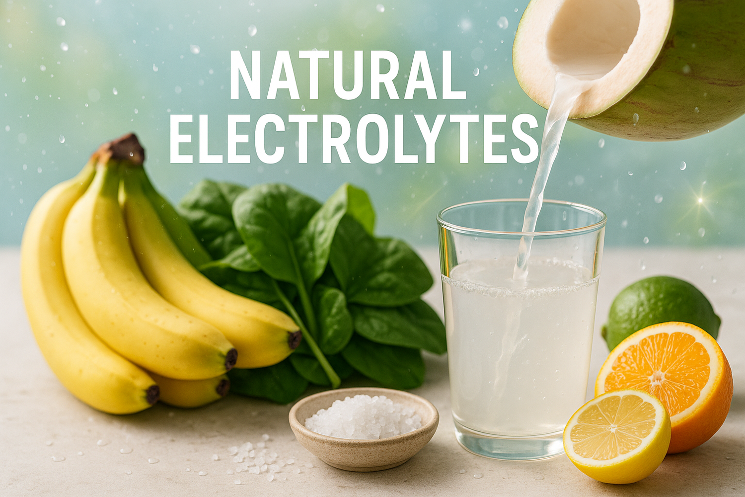 Natural Electrolytes: Replenish your body with essential minerals like magnesium and potassium.